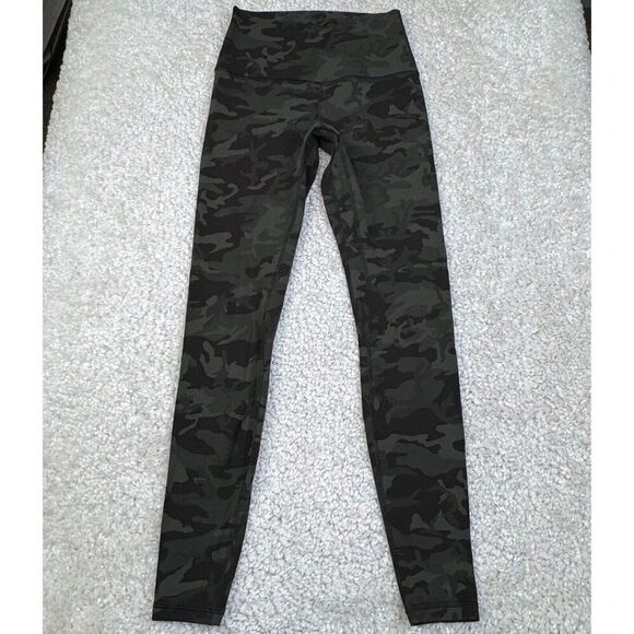 Lululemon Align High Rise Legging Gator Green Camo - Picture 2 of 11